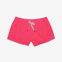 Fila Regular Fit Small Logo - Naisten Shortsit - Pinkki | FI-32096